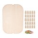 thumbnail image 3 of Color Forma de Color Juego de Mesa de Juguete Azules de Madera Juguetes Niños Niños Tableta Sensorial Juguetes Escolares para Niños Niños Niños Niños 1 agujero de fijación, 3 of 9