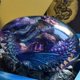 thumbnail image 3 of Adornos De Huevo De Dragón De Lava, Huevo De Dragón De Resina Transparente De Cristal, Escultura Hecha A Mano Recuerdo De Dragón De Bolsillo De Fuego para Adornos De Escritorio Exquisito Único, 3 of 4