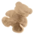 thumbnail image 2 of Rug for Living Room | Bear Shaped Rug | Fuzzy Bedroom Rug for Teen Girl  Washable Faux Rug  Fluffy Rug for Nursery Room Decor, 2 of 6