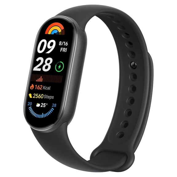 Smart Band 9 Version (2024) - 1.62" AMOLED Fitness Tracker, 21 Day Battery, 150  Workout Modes, 50M Waterproof, Bluetooth 5.4 - Midnight Black
