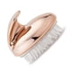thumbnail image 3 of Cepillo de masaje para el cuero cabelludo Nikou silicona suave oro rosa, 3 of 12