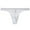 White Underwear for Men, variant on Thongs Underwear for Men Trendy Lightweight See-Through Low Waisted Breathable Solid Color High-Cut Hipster Briefs Summer