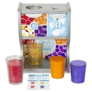 Melissa & Doug Wooden Thirst Quencher Drink Dispenser With Cups, Juice Inserts, Ice Cubes - FSC Certified