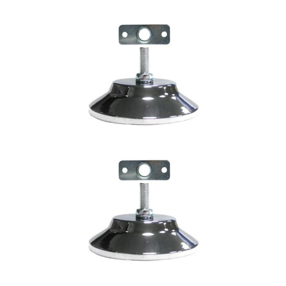 Transemion Adjustable Pool Table Leveling Sports Game Foot Pad Cushion for Balance Style A 2Set