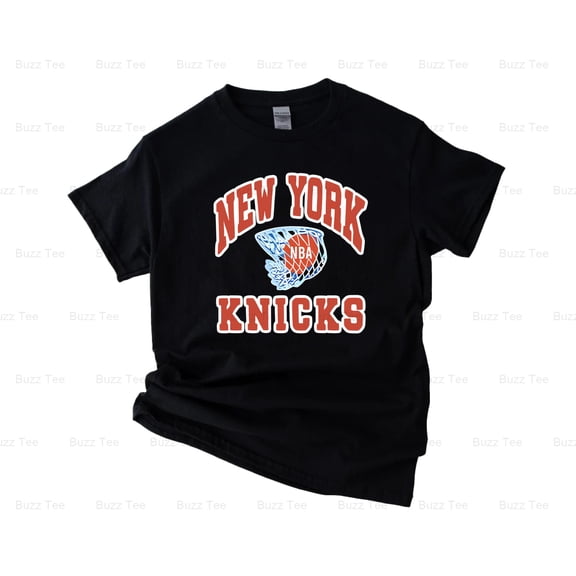 New York Basketball Fan Graphic In Royal Blue Team Colors V50669 New Unisex T-Shirt, up to 5XL