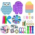 thumbnail image 1 of TheFound Kit de Jouets de Décompression 29 Pcs Jouets à Pousser en Forme de Hibou pour Enfants Adultes, 1 of 7