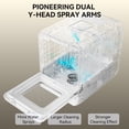 thumbnail image 3 of Hermitlux Countertop Dishwasher, 6 Wash Programs Slim Size Portable Dishwasher, 3 of 10