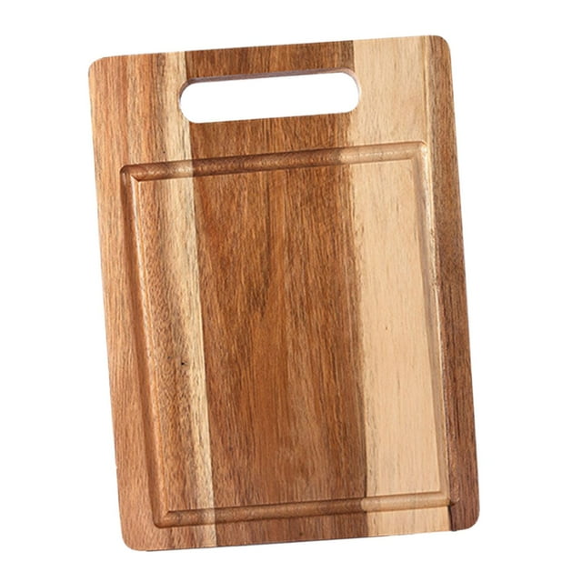 Wood Cutting Board Smooth and Flat Farmhouse Finish for Bread Meat Versatile
