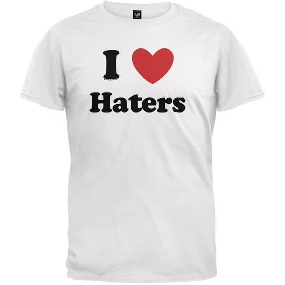I Heart Haters T-Shirt - X-Large