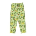 thumbnail image 4 of Xecao Cute Dinosaurs Cartoon Women's Straight Lounge Pajama Pants: The Epitome of Relaxed Sleepwear, 4 of 9