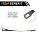 thumbnail image 4 of Cables de soporte para la puerta trasera Unique Bargains 1 par para Toyota Tacoma 1995-2004, correas de soporte para la puerta trasera Pickup No.6577004030/657700C020 Negro, 4 of 6