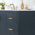 thumbnail image 6 of Gazsi 60S" Wood Vanity in Charcoal Blue with Composite Stone Top without Mirror, 6 of 13