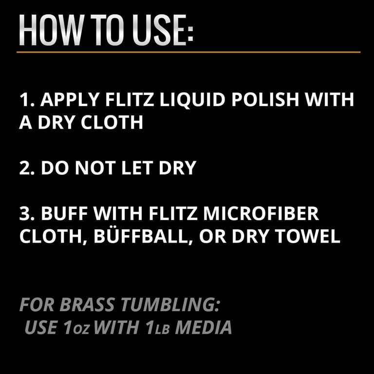  Flitz Precious Metals Polishing Creme - Jewelry Cleaner for All  Jewelry, Ring Cleaner, Silver Polish, Diamond Cleaner - Quick, Easy, Leaves  Protective Coating, Removes Tarnish - for Men & Women: Clothing