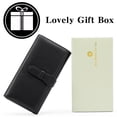 thumbnail image 3 of GOIACII Women's Wallet Clutch RFID blocking Card Money Organizer Ladies Purse Trifold, 3 of 8