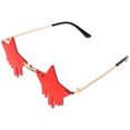 thumbnail image 4 of 1 Pair Star Eyeglasses Party Rimless Sunglasses Party Favors Party Eyeglasses Props, 4 of 8