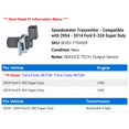 thumbnail image 2 of Speedometer Transmitter - Compatible with 2004 - 2014 Ford E-350 Super Duty 2005 2006 2007 2008 2009 2010 2011 2012 2013, 2 of 2