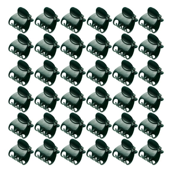 SHISUYAN BESTOMZ 100pcs Orchid Clips Plant Orchid Support Clips Garden Flower Vine Clips for Supporting Stems Vines Stalks