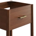 thumbnail image 6 of Zaire 18" Bathroom Vanity Cabinet (Sink Basin Not Included) in Walnut, 6 of 9