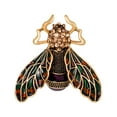 thumbnail image 2 of 2x Pin de Del Goteo Del Aceite Animal La Aleación con La Joyería Colorida Del Salvador Dali Broches de insectos para mujer, 2 of 10