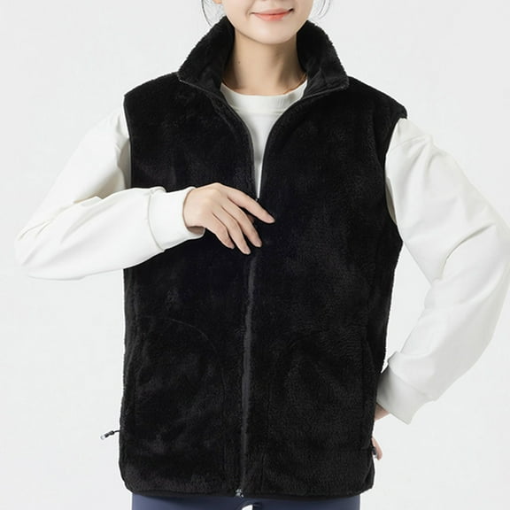 Heated Vest,Electric Heating Gilet for Mens Women, Heating Jacket USB Charging Heated Gilet Body Warmer Waistcoat Black XL