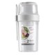 thumbnail image 1 of Contenedor de taza coctelera for ensalada for almuerzo, desayuno, yogur, parfait, tazas con tapa y tenedor, 1 of 8