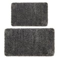 thumbnail image 2 of Solid Dark Gray Bathroom Rugs Sets, Shower Rugs with Toilet Rugs U Shaped, Non Slip Bath Mats, Machine Washable Bath Mat, Absorbent Bath Mat, Bathroom Decor, 2 of 8