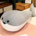 thumbnail image 4 of Juguete de peluche de pez salamandra grande y lindo, Animal de peluche de cola larga, peluche Kawaii, almohada de muñeca suave, cojín, regalo para niños, 50-100cm, 4 of 5