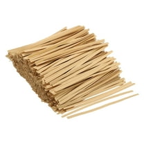 Uxcell Twist Ties 4.7" Paper Closure Tie for Party Bags Crafts Brown 1500 Pack