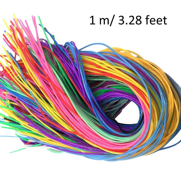 Colorful Plastic Hair Braiding String DIY Hip-Hop Hairband Rope 
