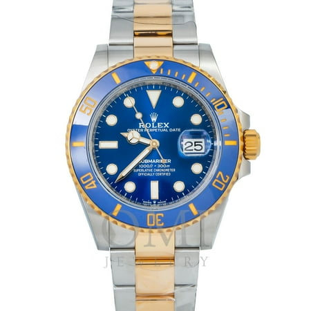 Rolex Submariner Date 126613LB 41mm Blue Dial With Two Tone Oyster Bracelet, Rolex, Adult, Male