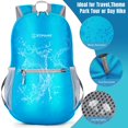 thumbnail image 4 of Mochila de senderismo ZOMAKE ultraligera, resistente al agua, 20 L, 4 of 6