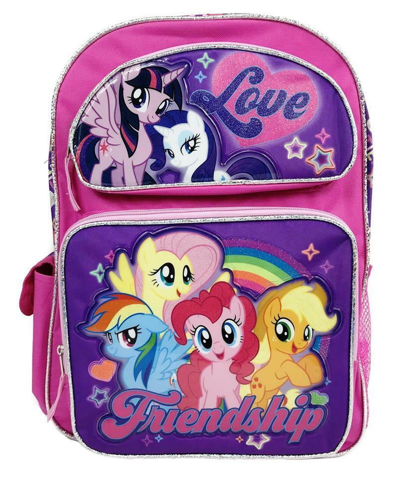 My Little Pony Backpack My Little Pony Purple Group School Bag 16