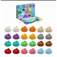 thumbnail image 3 of 24PCS Dumpling Squishies Mystery Advent Calendar Giant Glitter Dumpling Fidget Sensory Tools Squeeze Dough Ball Stress Relief Hand Tools with Food for Adult Gift, 3 of 7