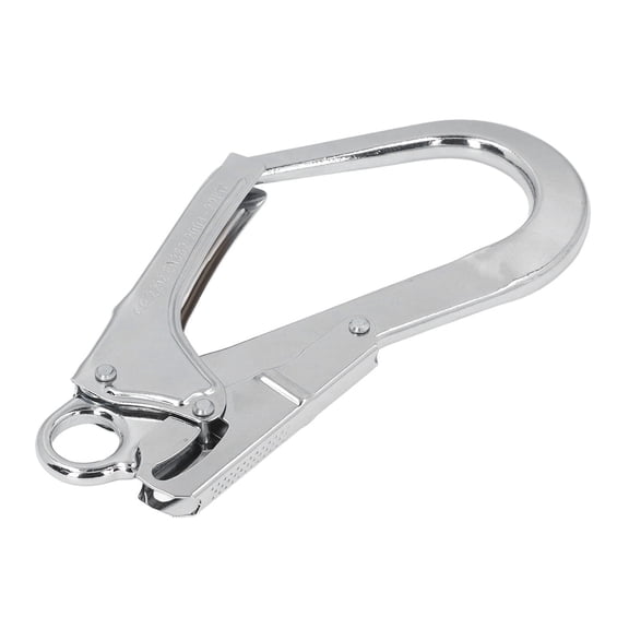 YAHHU 22KN Double‑Lock Rebar Snap Hook – Heavy‑Duty Alloy Steel, Rust‑Resistant, Self‑Locking Fall Protection Lanyard Hook