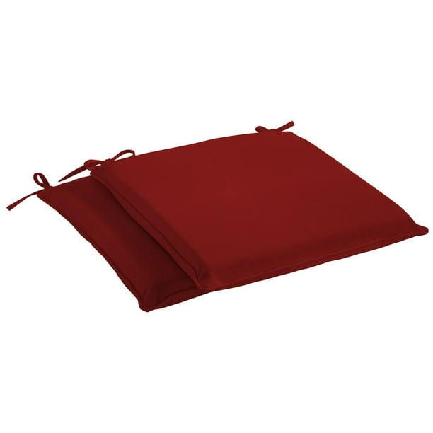 Humble and Haute Sunbrella Canvas Jockey Red Indoor/ Outdoor Seat