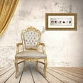 thumbnail image 3 of Atelier B Art Studio 24x11 Gold Ornate Wood Framed with Double Matting Museum Art Print Titled - DELICIOUS SUSHIS, 3 of 4