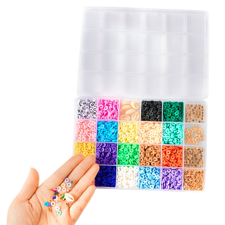 Maigendoo 1000pcs Square Bead Charm Letter Beads 6*6mm Plastic Beads AZ  Bead Bulk Handmade Craft Spacer Loose Bead for Jewelry Craft Making DIY
