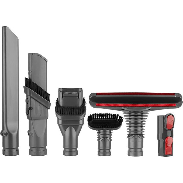 Juego de cepillos, accesorios para aspiradora V8 V7 V10 con adaptador, piezas de limpieza Total para V6 DC45 DC35 DC52 DC29 DC62 DC33 DC34, etc. JAMW Sencillez