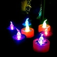 thumbnail image 2 of Koszal Candle Light Reusable Battery Powered LED Halloween Candle Night Lamp Decoration for Party, 2 of 8