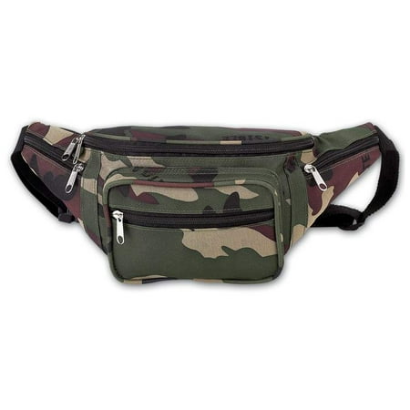- LUCAMWB Extreme Pak Invisible Pattern Camo Water Repellent Waist Bag