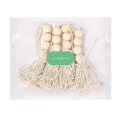 thumbnail image 5 of 4pcs Cotton Tassel Beads Natural Wood Bead Hanging Ornaments for Closet Door Handles, 5 of 5