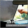 Floleo Clearance Curta Retractable Car Window Baby Sun Shade Shield Cover Roll Curtain Visor