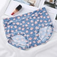 thumbnail image 3 of Deepwonder Womens Underwear Breathable One Size Lady Briefs Cartoon PrintOne Size, 3 of 6