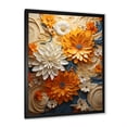 thumbnail image 3 of Designart "Botanical Reverie In Radiant Colors" Abstract Botanicals Picture Framed Wall Art Prints, 3 of 5
