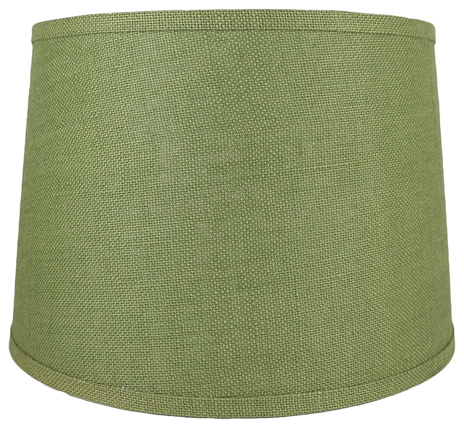 light green drum lamp shade