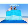 thumbnail image 4 of Manta de playa WIWIGO, 200 x 211 cm, impermeable y resistente a la arena, 4 of 6