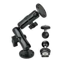 figatia Fish Finder Mount Base Adjustable Sturdy 1" Ball Mount for Boat Marine Kayak