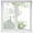 Sage Green Grey, variant on No Glue Heat Blocking Window Flims, Blue Coral Coastal Window Privacy Film Frosted, Summer Beach Shell Conch Ocean Peep-proof Door Windows Tint for Bathroom, Dormitory, 17.7 x 78.7 Inches