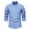 Shirts for Men Blue, variant on Mens Shirts with Pockets Long Sleeve Button Down Collared Cotton Blend T-Shirts Casual Solid Comfort Basic Slim Fit Business Work Tops Shirt