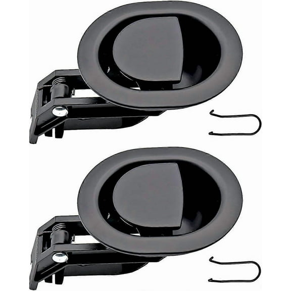 2Pcs Universal Heavy-Duty Metal Sofa Chair Recliner Release Pull Handles Replacement Parts, Fits Ashley, Lazy Boy and Most Recliner Brand, Recliner Ha